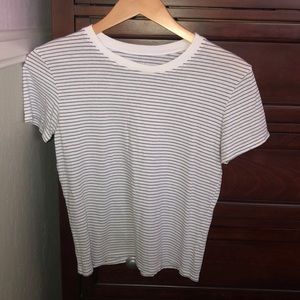 Brandy Melville John galt striped t shirt